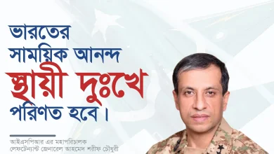 ভারতের সাময়িক আনন্দ স্থায়ী দুঃখে পরিণত হবে : পাকিস্তান